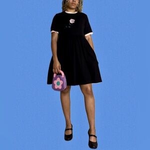 Vans x Lazy Oaf “Bad For You”Bear Floral Dress